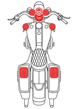 Load image into Gallery viewer, Havoc Roar Stereo HRS-RK-744.6 Surround RGB System for Road King