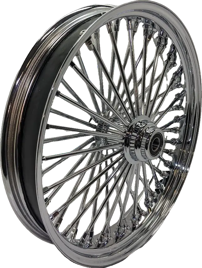 Polished chrome Havoc King Spoke fat spoke Harley-Davidson wheel