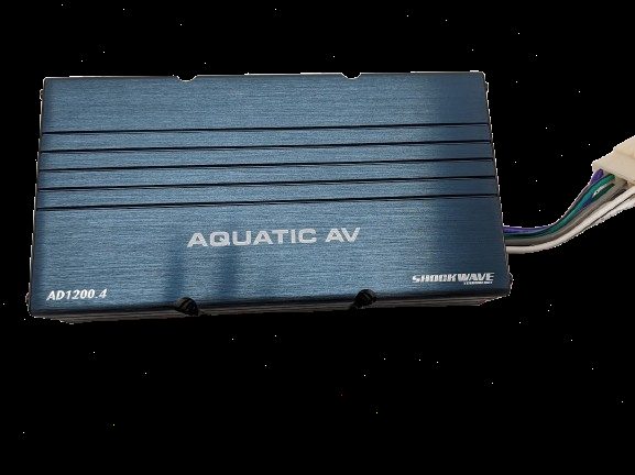 Aquatic AV AD124 1,200 Watt 4-Channel Amplifier