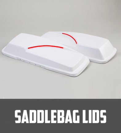 SADDLEBAG LIDS - BAD DAD SOFTAIL