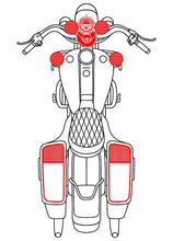 Load image into Gallery viewer, Havoc Roar Stereo HRS-RK-744.6 Bad Dad Surround RGB System for Road King
