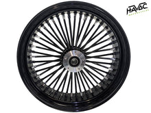 Load image into Gallery viewer, Fat Spoke Wheel, 18x5.5 Dual Disc Front, Black, for 2008-2023 Touring Models with ABS
