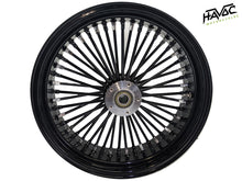 Load image into Gallery viewer, Fat Spoke Wheel, 18x5.5 Dual Disc Front, Black, for 2000-2007 Touring Models
