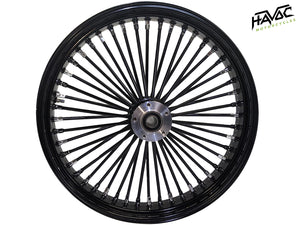 Fat Spoke Wheel, 21 x 3.5 Dual Disc Front, Black, for 2000-2007 Touring Models