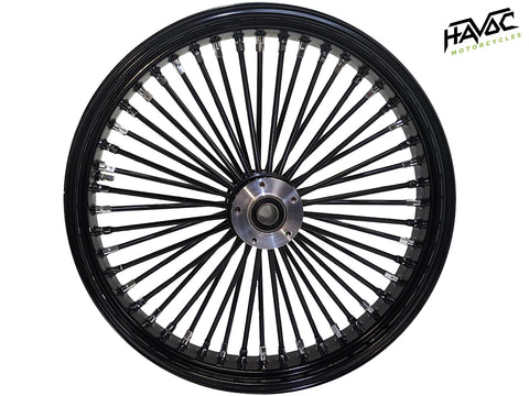 BLACK FRONT TOURING WHEELS