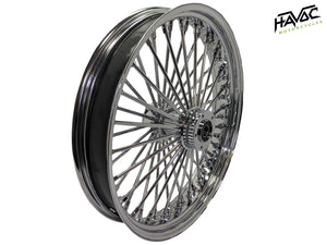 Fat Spoke Wheel, 16 x 3.5 Dual Disc Front, All Chrome, for 2008-2023 Touring Models (With ABS).