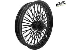 Load image into Gallery viewer, Fat Spoke Wheel, 21 x 3.5 Single Disc Front, Black, FXST/C/S Softail Standard and Softail Custom 1994-99 and  FLST(S/C/F), Slim, Heritage, Fatboy 1994-1999 (Front)
