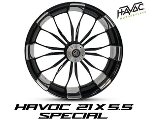 Havoc 21 x 5.5 fat front kit