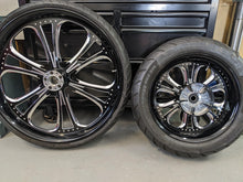 Load image into Gallery viewer, CLEARANCE RC Components 26x3.75 and 16x5.5 Wheel and Tire Package
