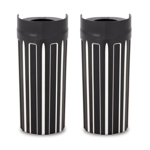 +2" 10-GAUGE® FORK BOOTS, BLACK