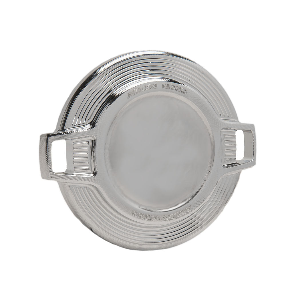 BAR GAS CAP, CHROME