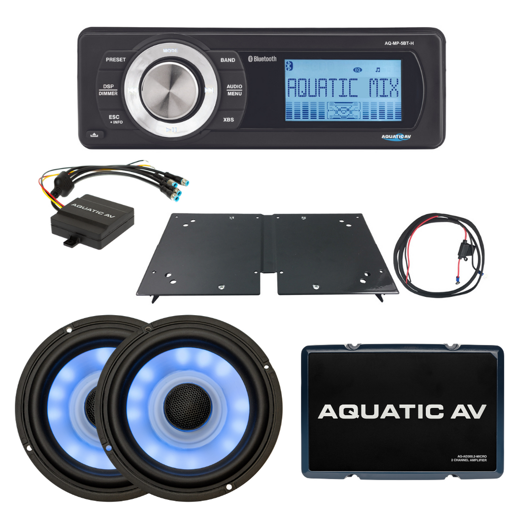 Aquatic AV Canada Batwing Ultra RGB Premium Kit for Harley Davidson 1998-2013 CAD $1,165