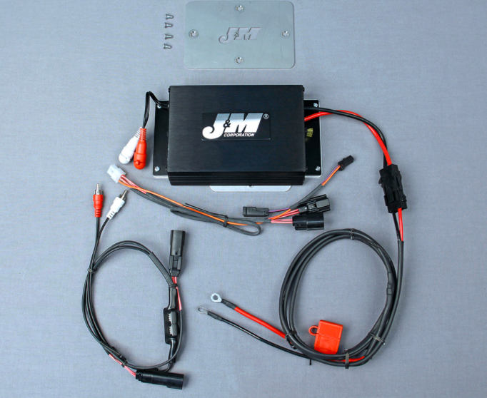 J&M PERFORMANCE SERIES 200W 2-CH AMPLIFIER KIT FOR 2015-2021 HARLEY DAVIDSON ROADGLIDE OR ROADGLIDE ULTRA