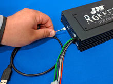 Load image into Gallery viewer, J&amp;M DSP DONGLE CONNECTION HARNESS FOR THE ROKKER® XXRP 630W 4-CH DSP PROGRAMMABLE AMPLIFIER
