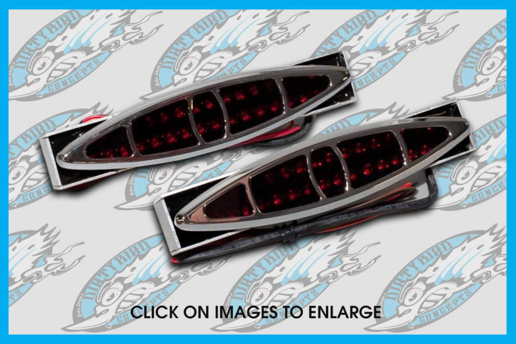 Harley Cat Eye LED Tail Lights