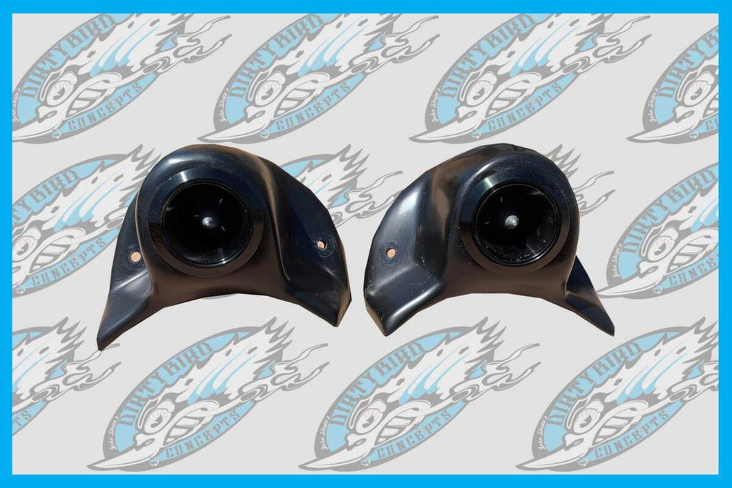 Harley Loud Street Glide Fairing Tweeter Pods 2014 To 2023