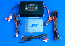 Load image into Gallery viewer, J&amp;M ROKKER® XXR 400W 2-CH AMPLIFIER KIT FOR 2015-2021 HARLEY ROADGLIDE
