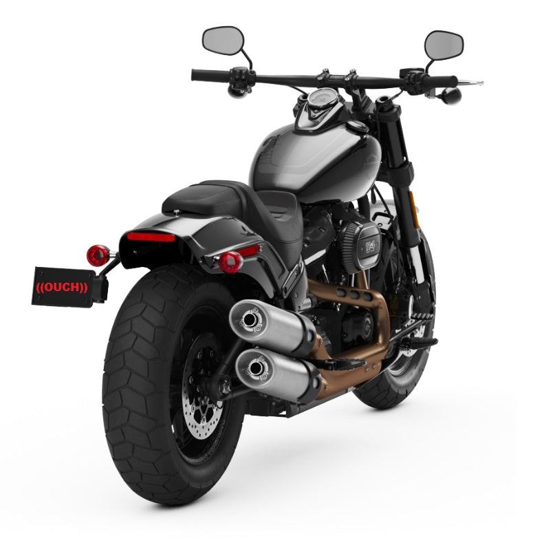 M8 Fat Bob Light and License Kit