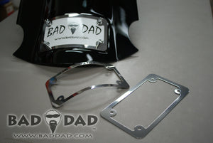 STAINLESS STEEL LICENSE PLATE BEZEL