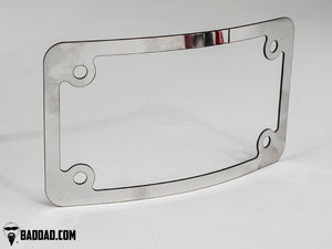 STAINLESS STEEL LICENSE PLATE BEZEL