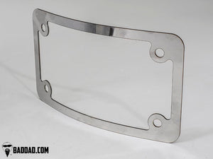 STAINLESS STEEL LICENSE PLATE BEZEL