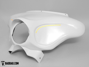 COMPETITION SERIES RAKED FAIRING WITH FLUSH SIGNALS