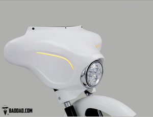 COMPETITION SERIES RAKED FAIRING WITH FLUSH SIGNALS