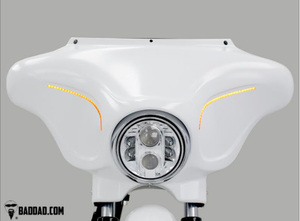 COMPETITION SERIES RAKED FAIRING WITH FLUSH SIGNALS