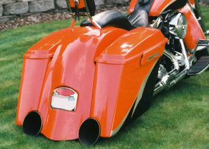 BAGGER ALL-IN-ONE REAR FENDER