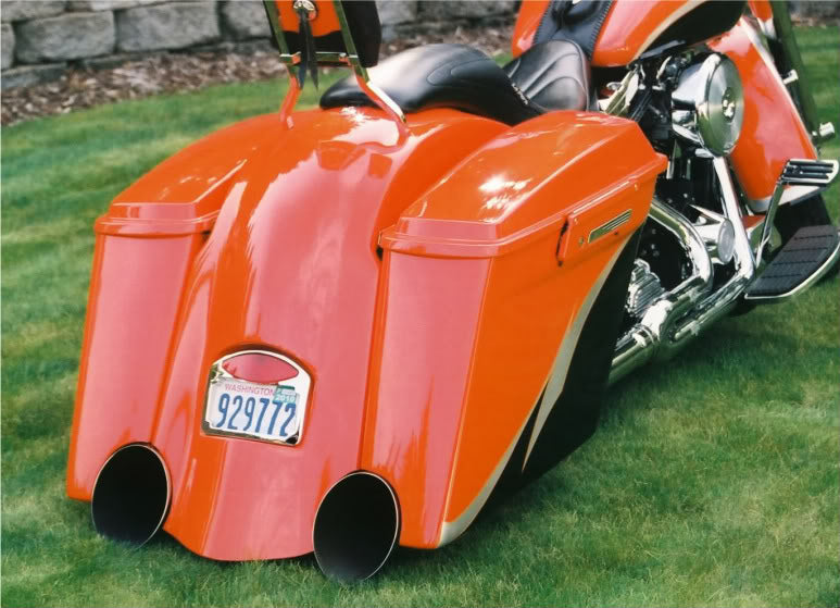 SOFTAIL ALL-IN-ONE REAR FENDER