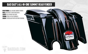 ALL-IN-ONE SUMMIT FENDER, ALL IN ONE TAILLIGHT & BAG KIT