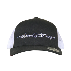 SBD BLACK/WHITE MESH HAT