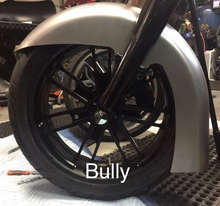 Load image into Gallery viewer, NATIVE 180mm Pitbull RUSH Front Tire Kit for 2014-19 HD touring with STOCK FORK LEGS
